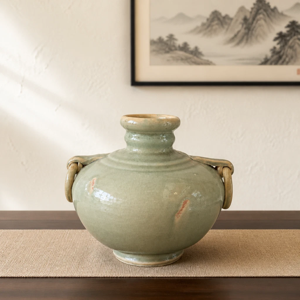 绿色1800年以前中国古董花瓶| eBay