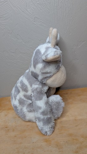 Peluche Mon Petit Chou Giraffa Grigio 12" Peluche Bambino Peluche Giocattolo - Foto 4 di 7