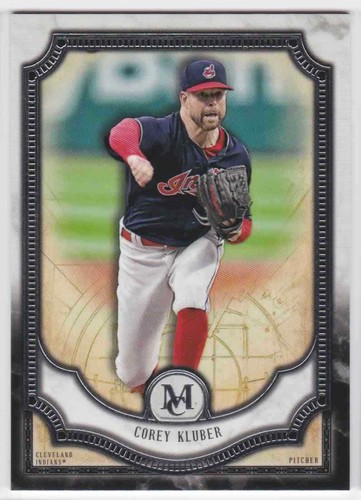 2018 Topps Museum Collection Corey Kluber #39 card