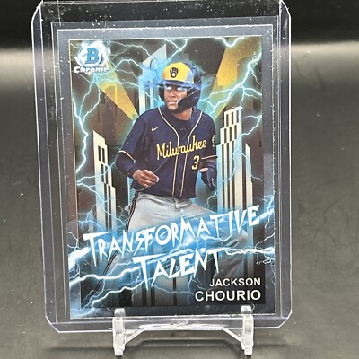 2023 Bowman Chrome JACKSON CHOURIO Transformative Talent #TT-13