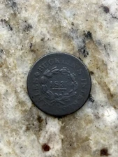 1835 Bucklin’s Hard Times Token