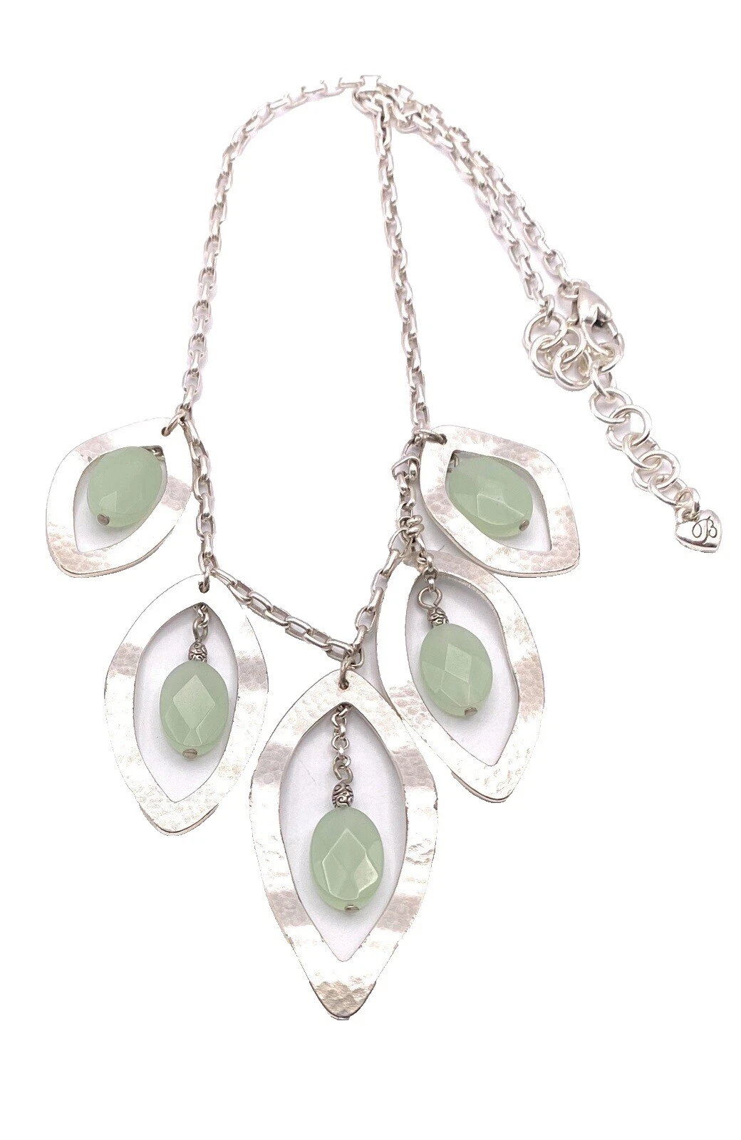 Aventurine Silver Plated Beaded Fashion Necklaces & Pendants