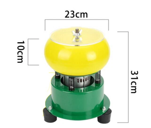 Metal Jewelry Tumbler Vibratory Polisher Grinder Machine