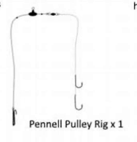 5 Mixed sea fishing rigs Shore Winter Special Cod Pollock Whiting. eBay