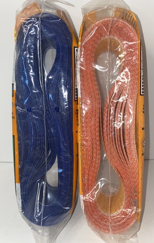 Frost King Lawn Furniture Chair Webbing 2 New Packs NOS Blue/White & Peach/White - Picture 4 of 6