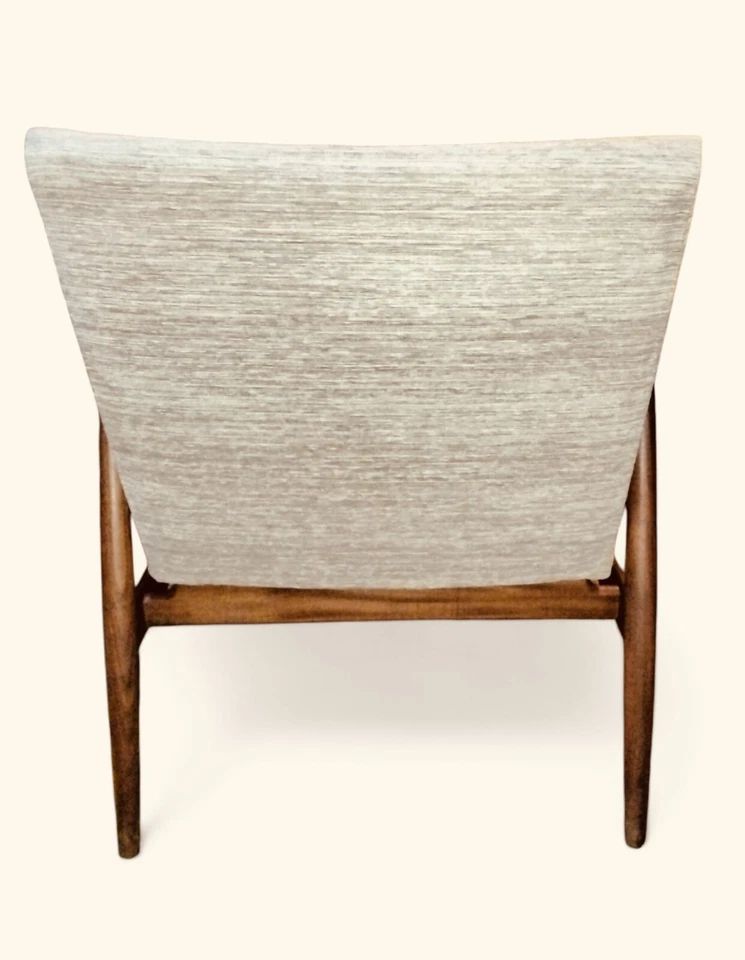 Sillón/brazo noruego MCM años 50 retapizado. EXCELENTE Foto 4 de 4