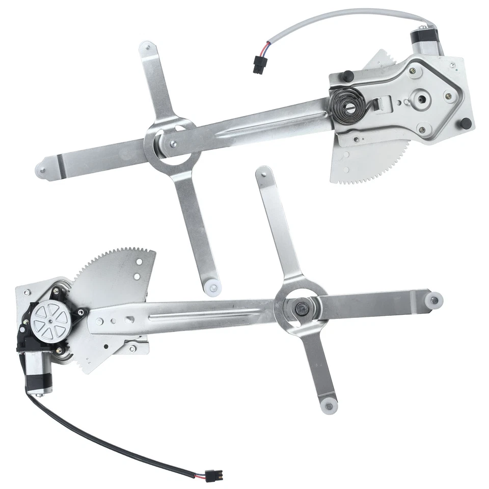 Regulador de ventana eléctrica 2 piezas para Chevy GMC G10 G20 P30 G1500 G2500 delantero derecho y derecho Foto 3 de 4