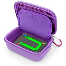CASEMATIX Travel Case for Zoleo Satellite Communicator - EVA Purple Case Only