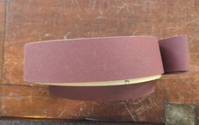 2 SANCAP ABRASIVES SANDING BELTS 2 1/2" X 109" 120 GRIT