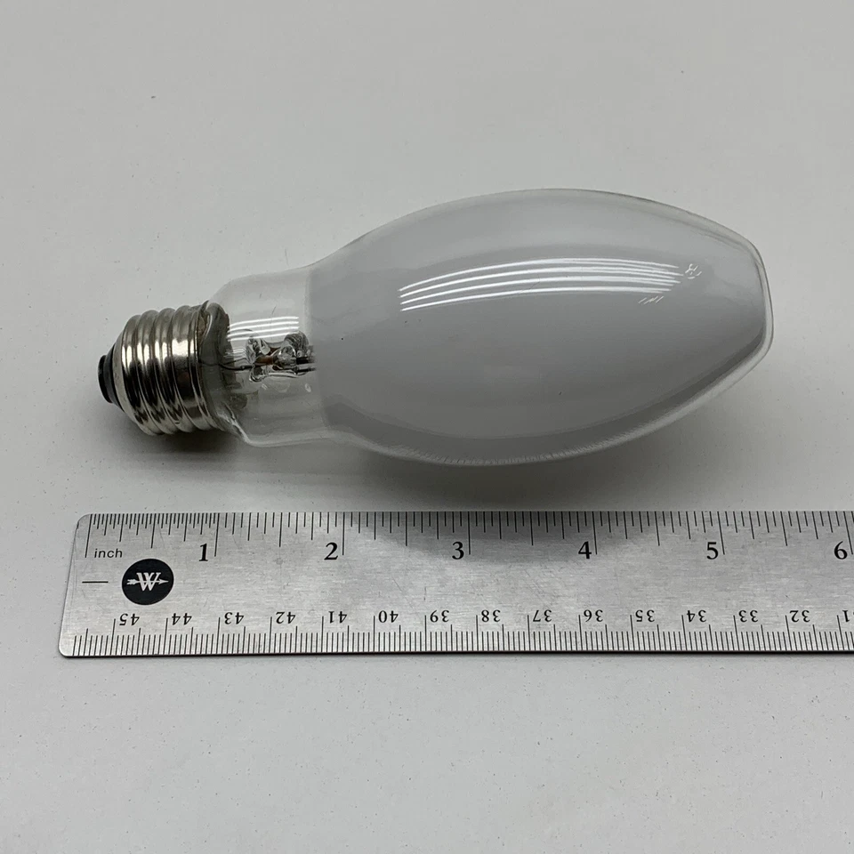 Sylvania H43AV-75/DX Mercury Vapor 75-Watt Lamp Light Bulb 75W H43 Medium Base - Image 2 of 4
