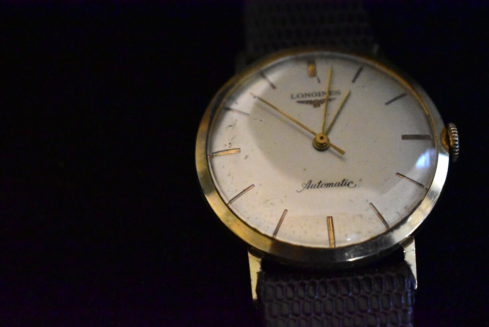 LONGINES 14K SOLID GOLD AUTOMATIC WINDING  MENS W… - image 1