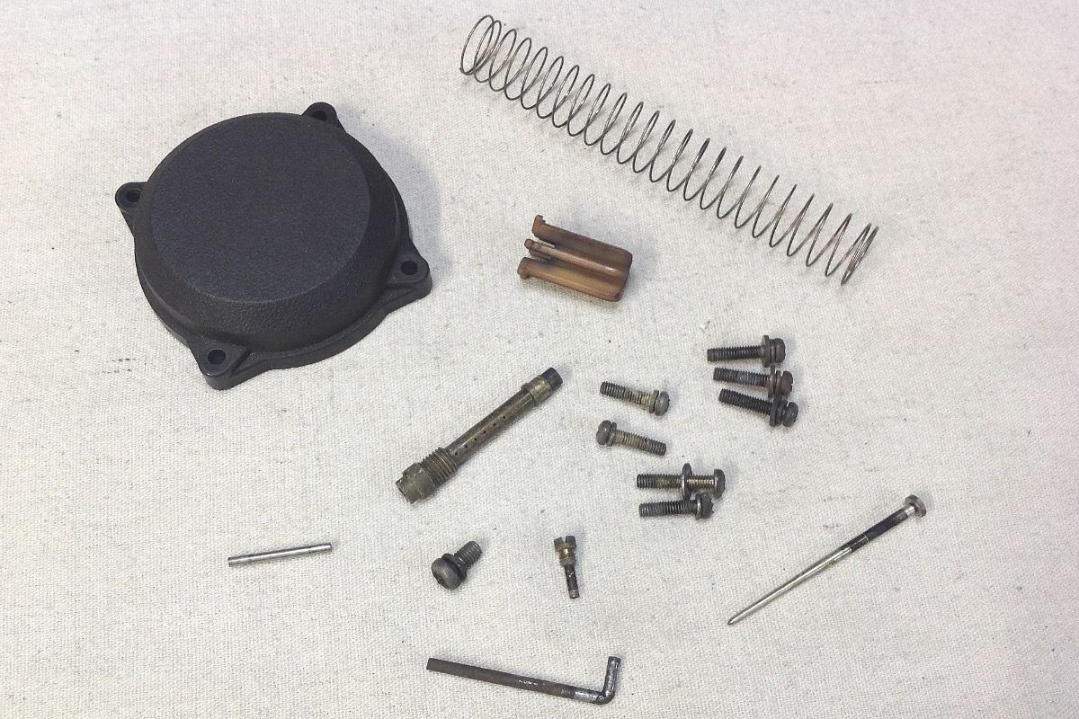 OEM Harley CV Carburetor Parts (From Early-Style Assembly, 1990-96