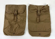 2 Pack - USGI MOLLE Hydration Pouch Pack USMC FILBE 100oz. COYOTE - NEW