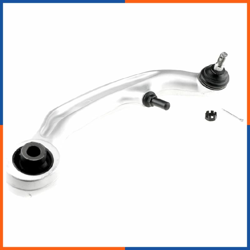 Bras de suspension avant gauche premium ZWD-NS-035 en acier forgé pour Nissan