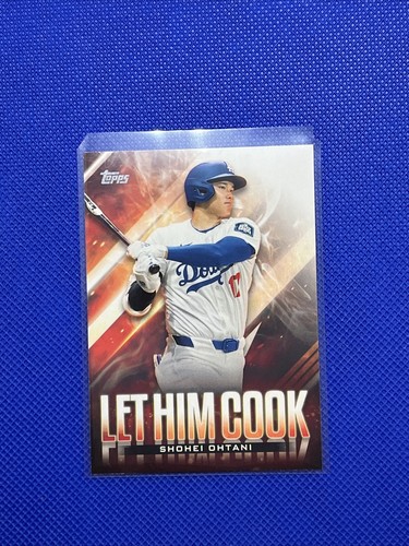 2024 Topps Update Let Him Cook RARE Insert LHC-1 Shohei Ohtani, LA DODGERS