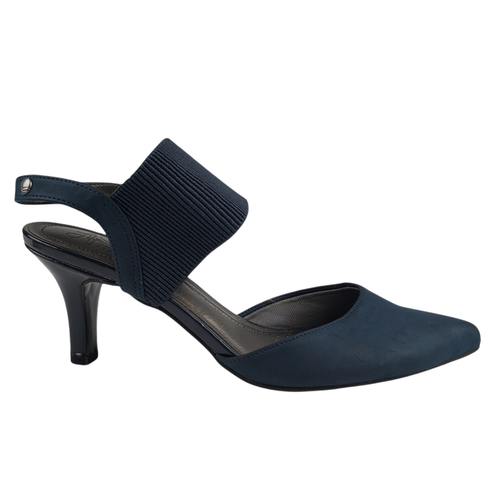Blue Solace Slingback Heels EUC | eBay