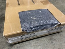 NEW IKEA EKTORP Footstool Ottoman Cover Slipcover - Nordvalla Dark Gray