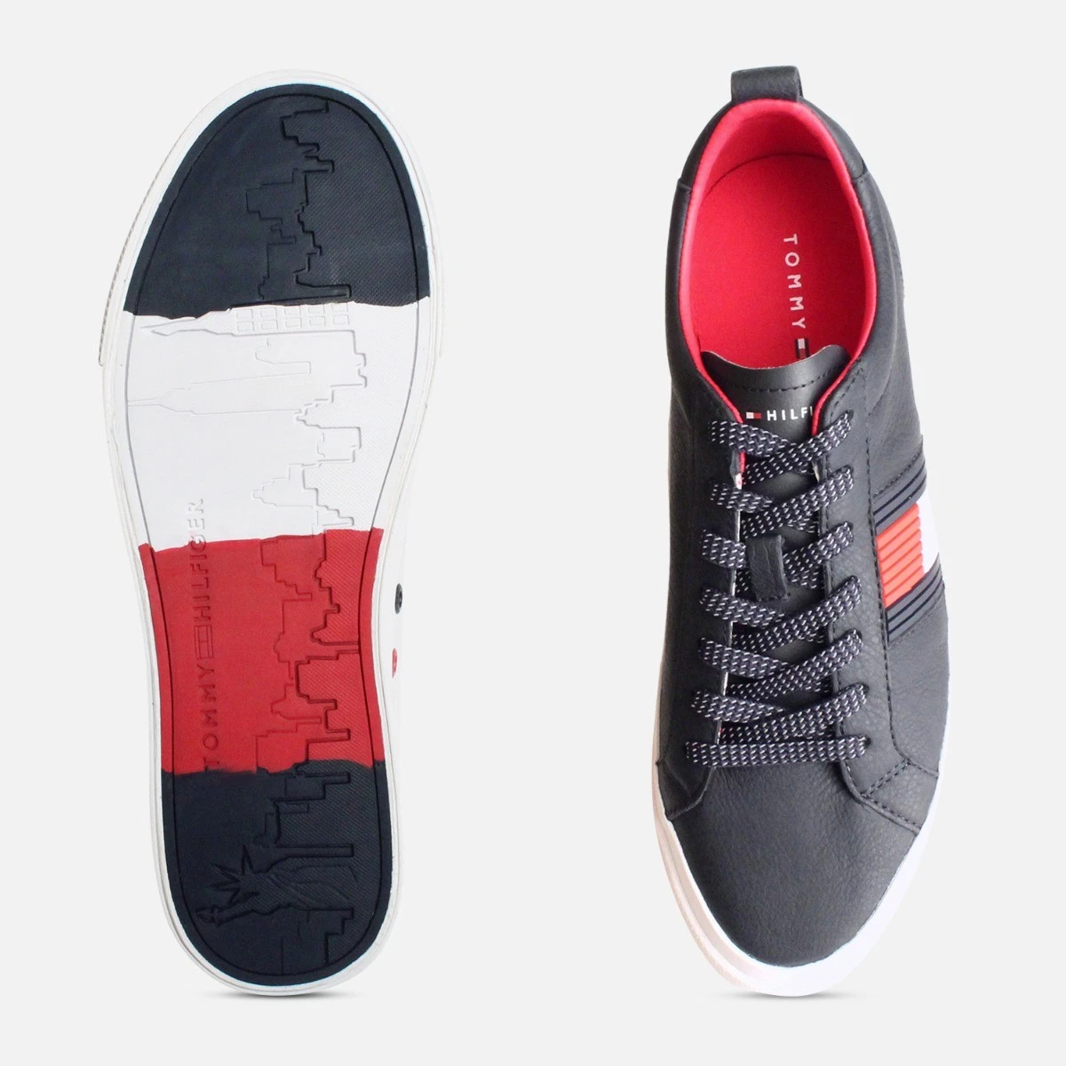 Tommy hilfiger flag detail sneaker hotsell