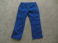 CHEROKEE WORKWEAR Women's SCRUB PANTS size Large Style WW170P NAVY petite cargo