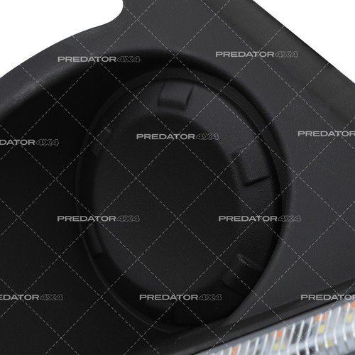 LED DRLS & FOG LIGHT SURROUNDS TRIM FOR MITSUBISHI L200 TRITON SERIES 6 19-23 - Afbeelding 5 van 9