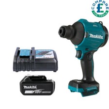 Image of Makita DAS180Z 18V LXT Brushless Dust Blower With 1 x 5.0Ah Battery & Charger