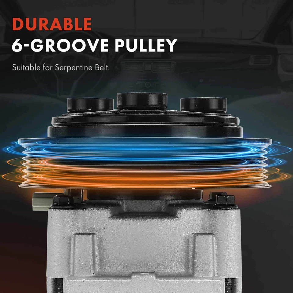 Компрессор переменного тока со сцеплением для Ford Fiesta 2001 2003-2010 EcoSport 2004-2008 - Изображение 4 из 4