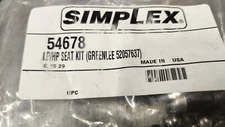 SIMPLEX 54678 LP/HP Seal Seat Kit Part (GREENLEE 52057637 Pressure Relief) NEW