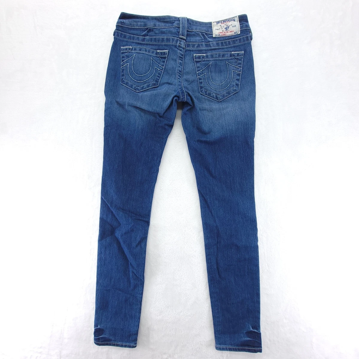 True Religion 29 in Inseam Low (6.5-8.5 in) Rise Jeans for Women
