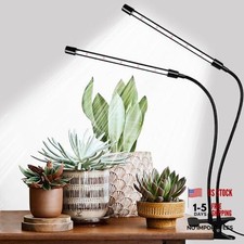Grow Lights for Indoor Plants, 84LEDs Clip Plant Lights, Full 2 Head 1 Pack