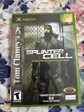 Tom Clancy's Splinter Cell - Original Xbox Game Manual. Very Good Condition