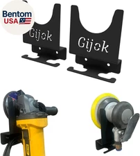 Angle Grinder Holder Tool Wall Mount Bracket for 5Inch Grinder, 2Pcs Impact Wren