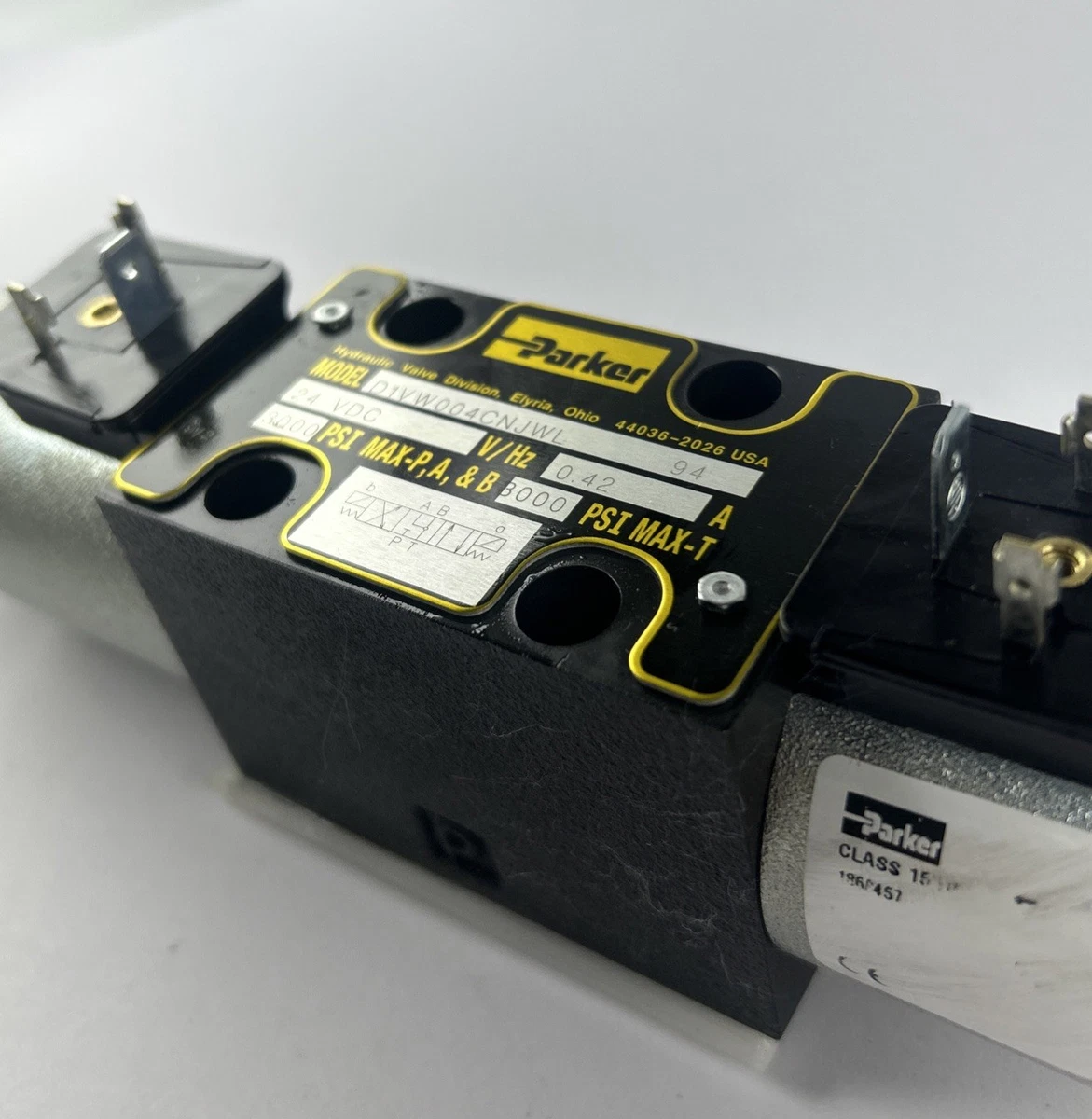 Parker D1VW004CNJWL Hydraulic Directional Control Solenoid Valve photo 5