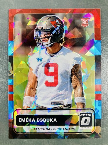 2025 Donruss Optic Emeka Egbuka Ice (RAW)
