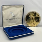 1994 American One 1/2 Half Pound Fine Silver Eagle Coin Washington Mint w/ Box