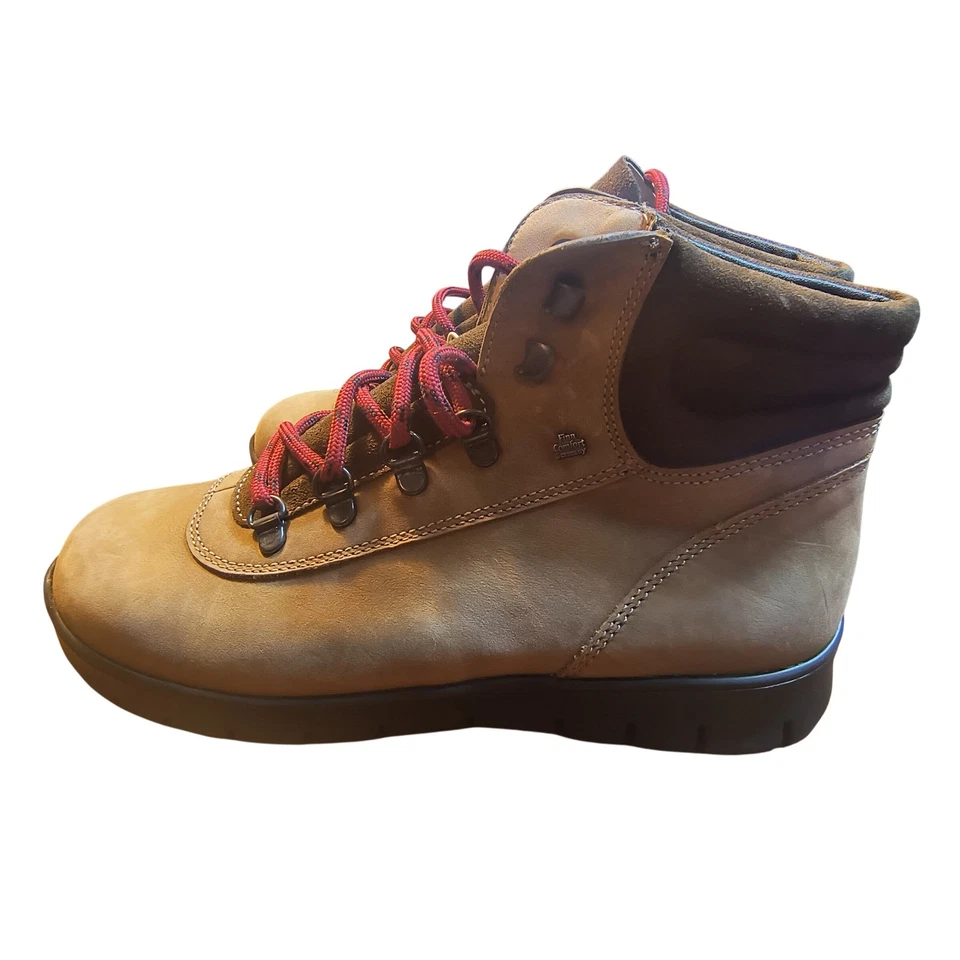 Finn Comfort Gomera Lux Brown Nubuck Leather Hiking Ankle Boots Women's Size 8.5 - Image 4 of 4