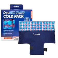 CryoMAX Reusable Cold Pack - 8-Hour Long-Lasting Cold Therapy Ice Pack, Adjus...