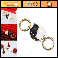 Cute Keychain Set for Couples - Long Distance Relationship Gifts, Anniversary