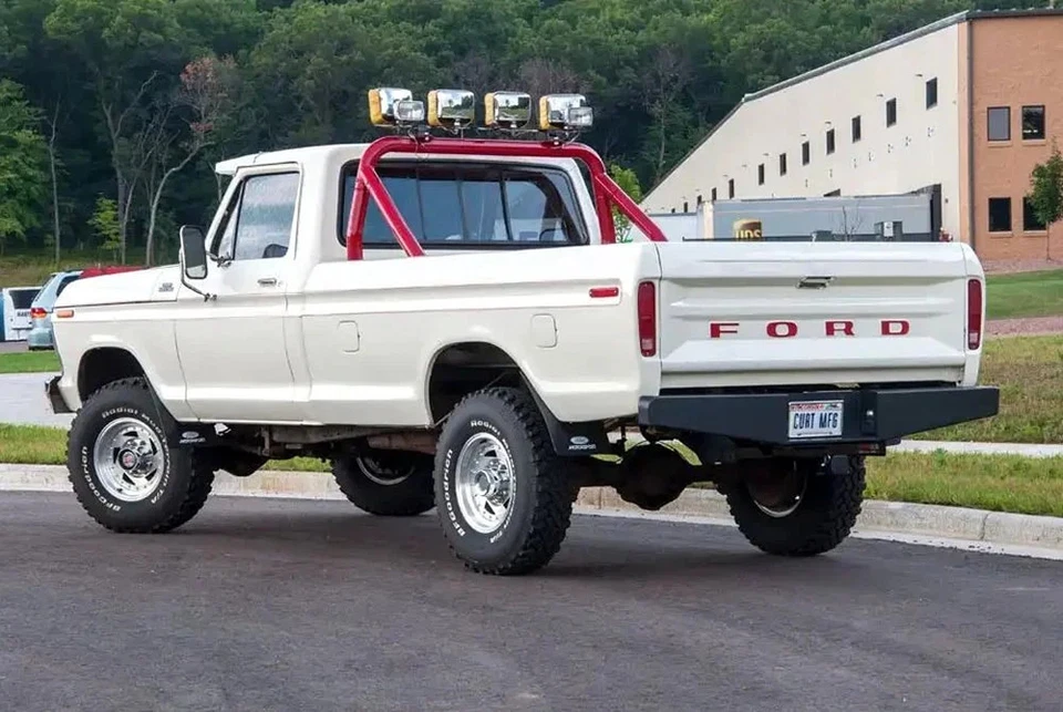 For Ford F-100 73-81 Trailer Hitch Class 3 Square Concealed Trailer Hitch w 2" Foto 2 de 4