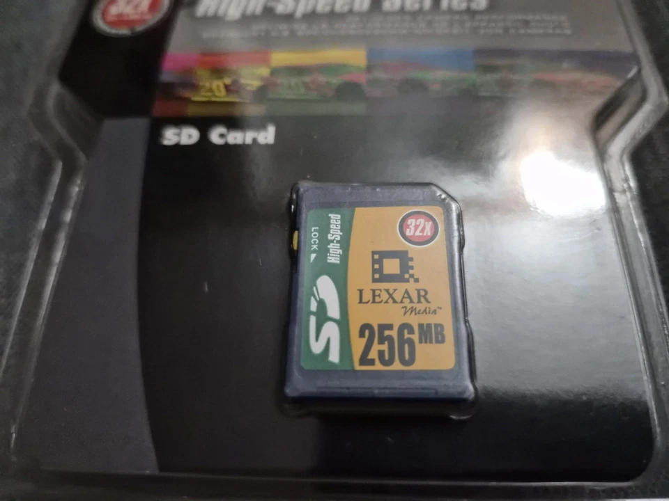Sealed Older Generation ~ Lexar Media ~ 256 MB SD Card - Image 3 of 3