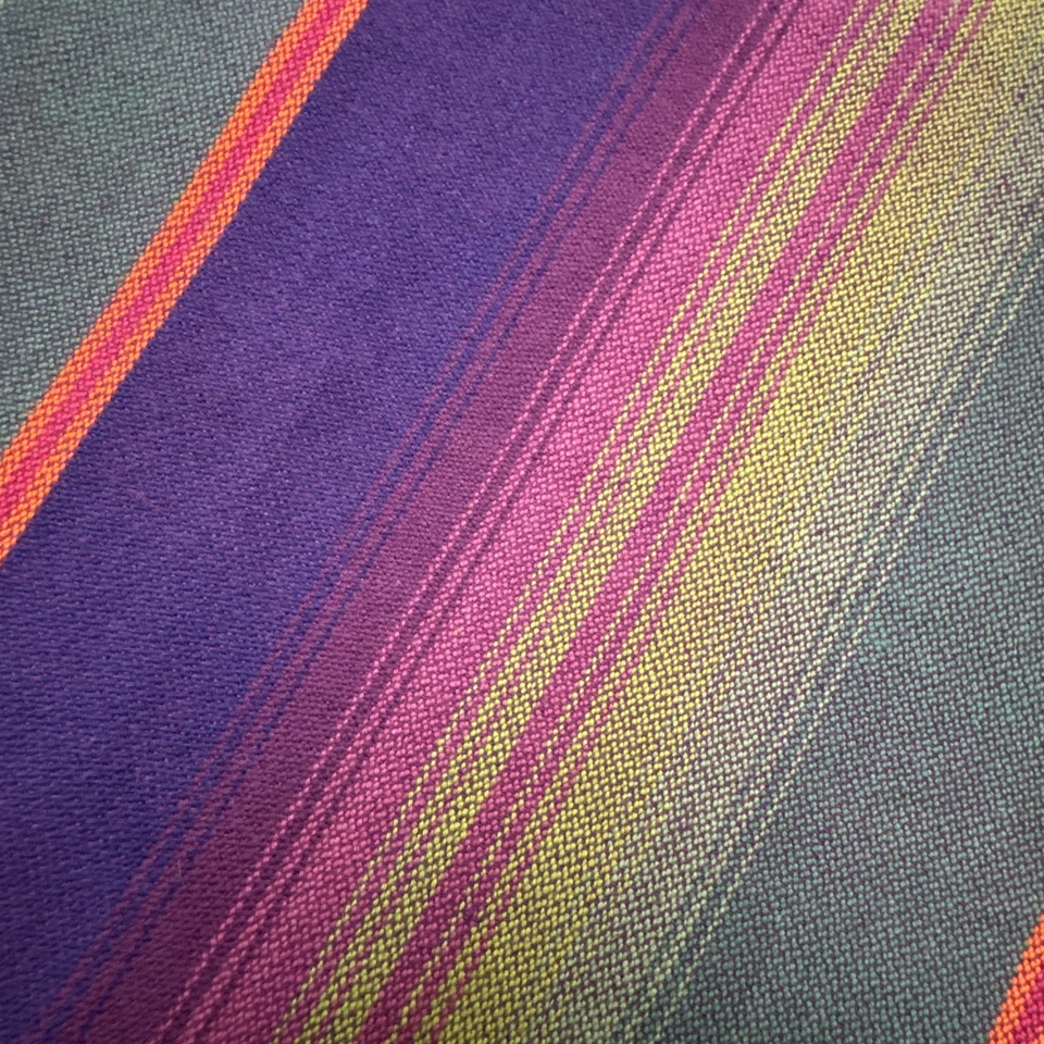 Portabebés Girasol Tejido Talla 6 Algodón Eslinga Púrpura Verde Arco Iris Rayas Foto 3 de 4