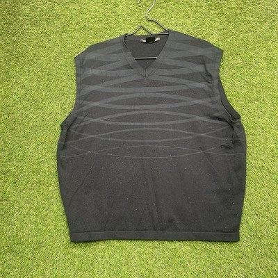 メンズウェア 90s NIKE GOLF NYLON VEST BLACK OLD VTG s-l400.jpg