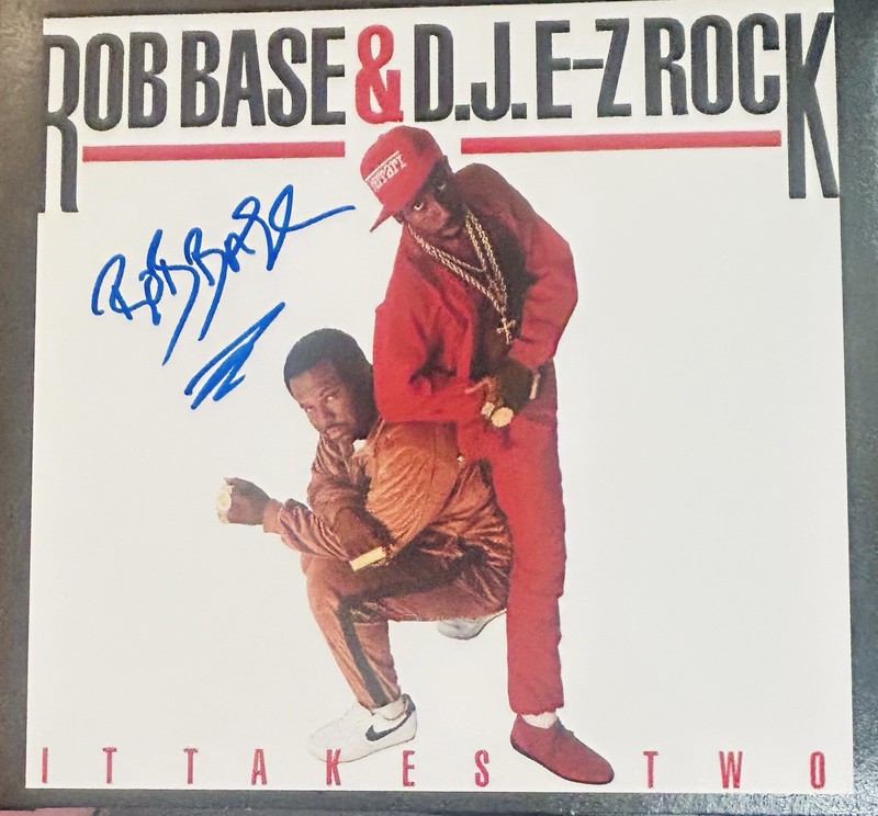 🔥🔥 Rob Base Signed 12x12 Photo Autographed It Takes Two Hip-Hop 🔥🔥