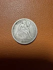 1891 SEATED LIBERTY SILVER DIME~AG  ~NICE COIN~ 90% SILVER