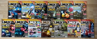 Linux Format Magazine issues 271 to 283, Jan to Dec 2021 incl. CD and Stickers