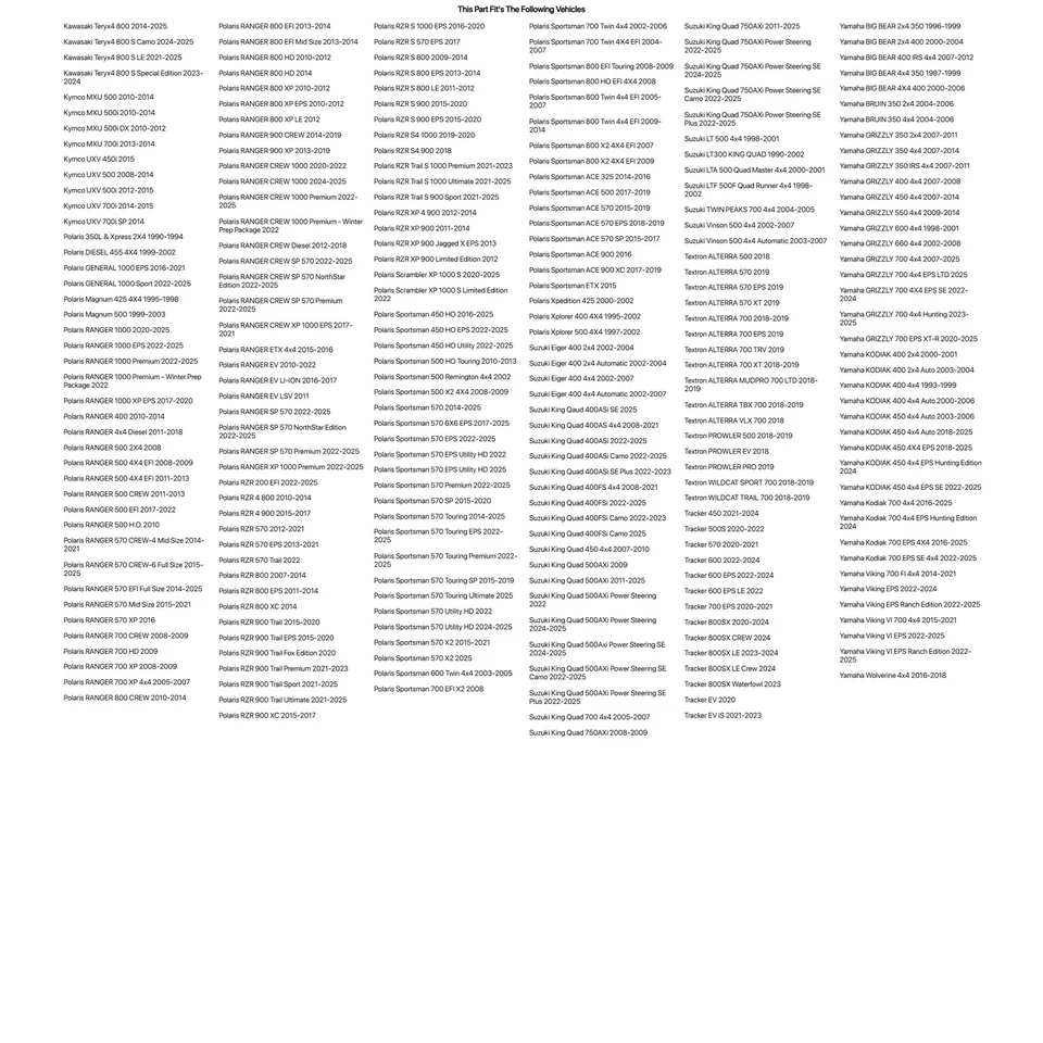 (4 Pack) Tusk TriloBite® Tire 26x9-12 For CAN-AM Outlander 450 2017-2023 Foto 4 de 4