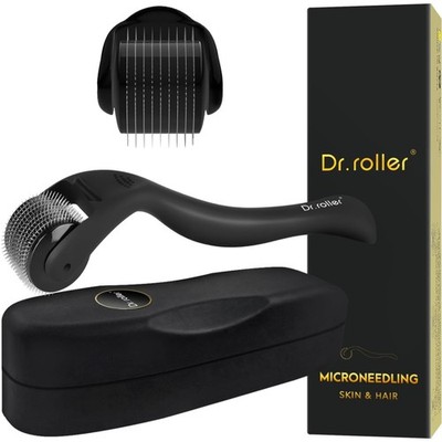 Bartroller 0,5 mm Derma Roller Haare Hautpflege Microneedling Titan Nadeln