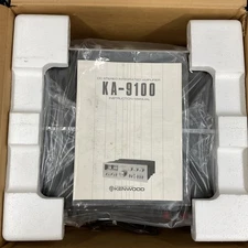 Kenwood KA-9100 DC Stereo Integrated Amplifier And Instruction Manual