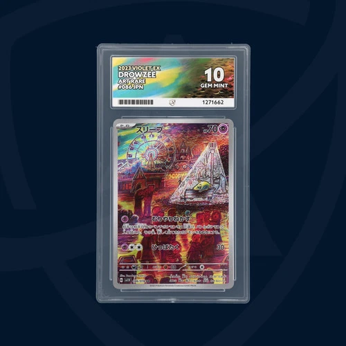 ACE 10 - Drowzee - 086/078 - Violet ex - Pokemon - Perfect Sub Grades