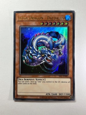 Levia-Drache - Daedalus IOC-DE083 Ultra Rare UNL Auflage YuGiOh Karte NM