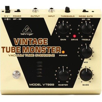 Behringer Vintage Tube Monster VT999 Overdrive Guitar Effect Pedal